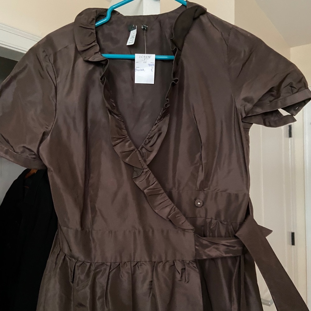 J Crew taffeta dress. Size 8. NWT